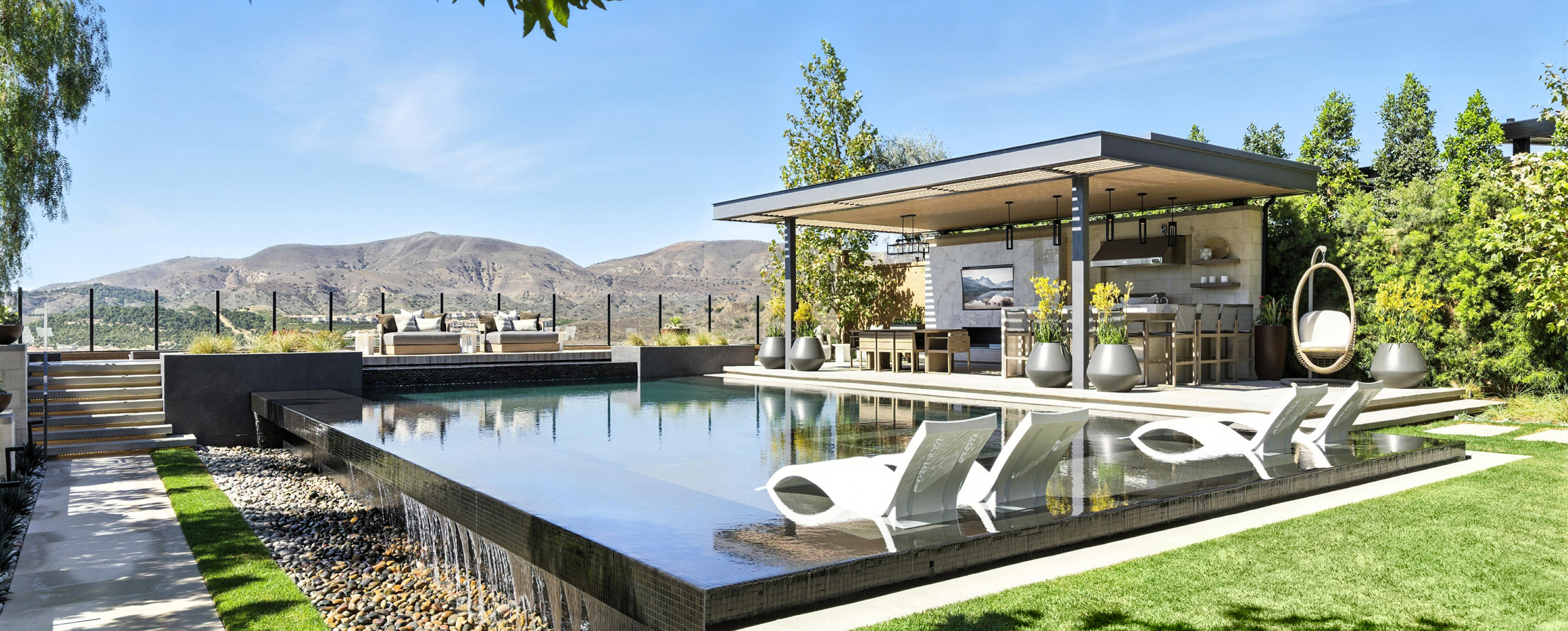 Summit Toll Pool Backyard